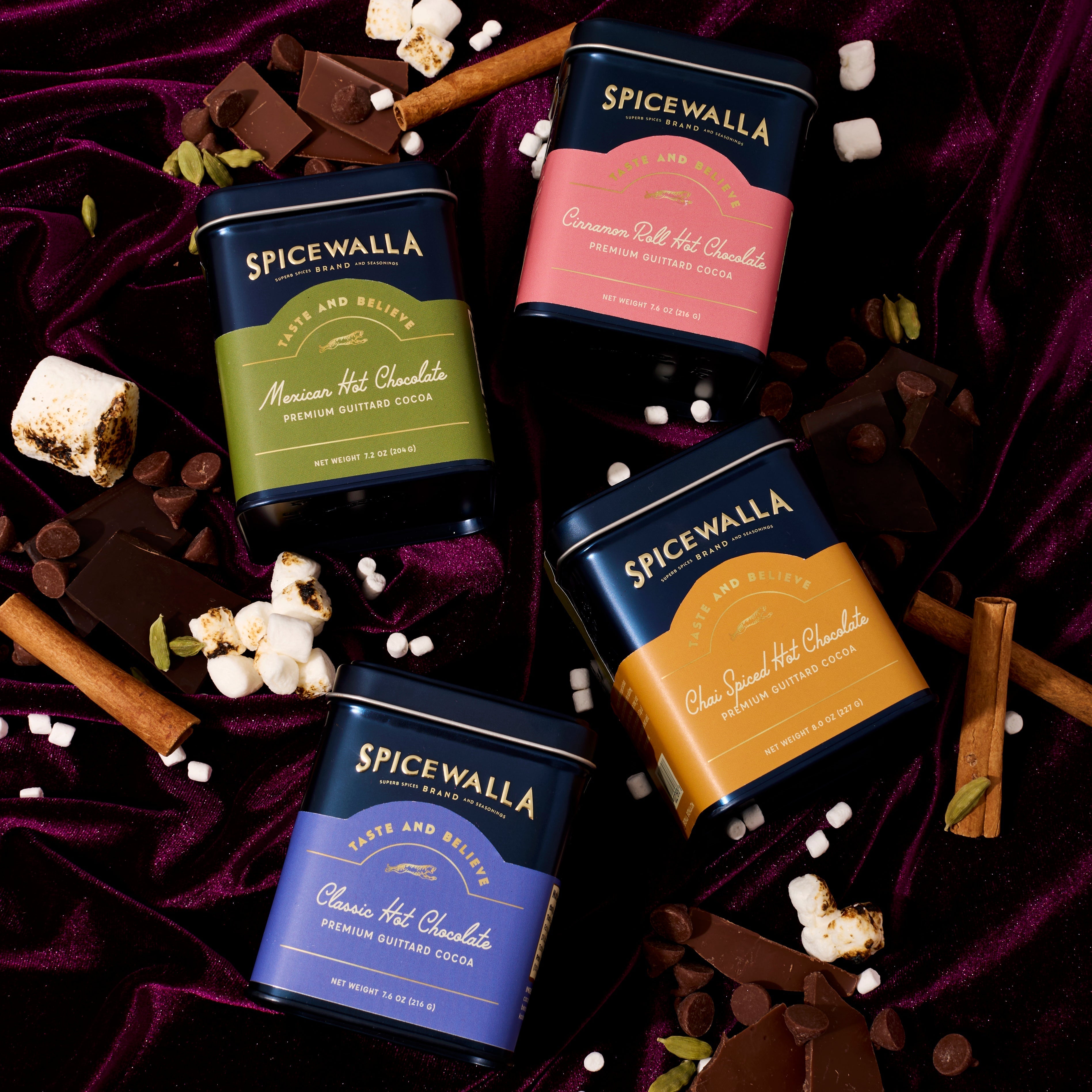 Chai Spiced Deluxe Hot Chocolate