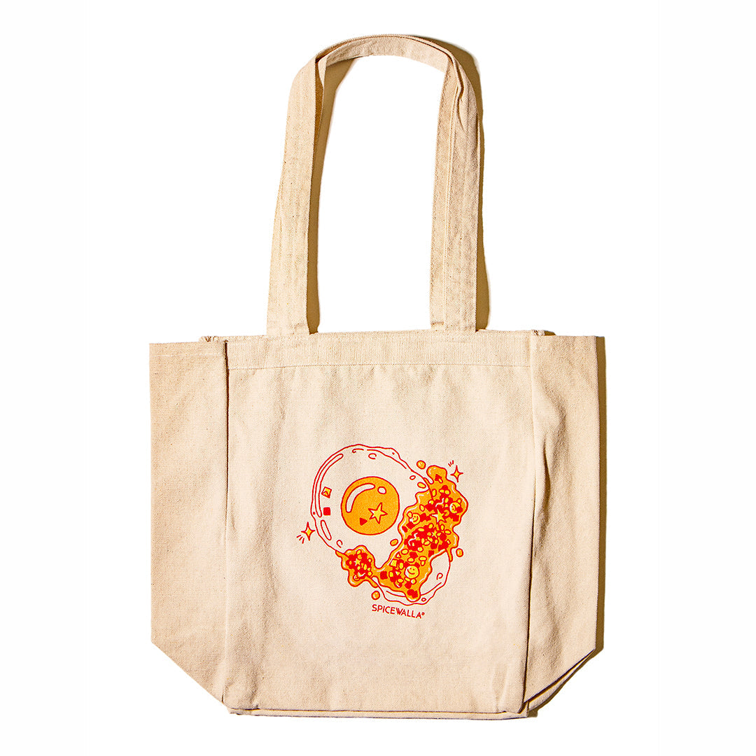 Spicewalla Chilli Crisp Fried Egg Tote