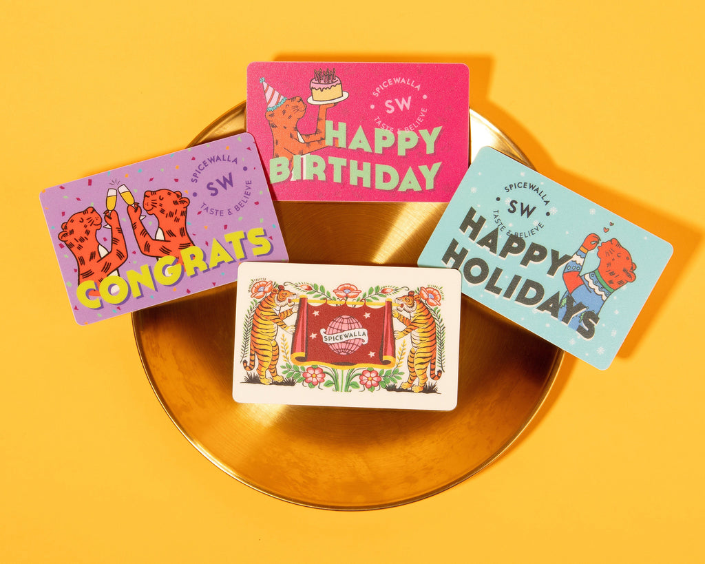 Happy Holidays Gift Card - Physical X5