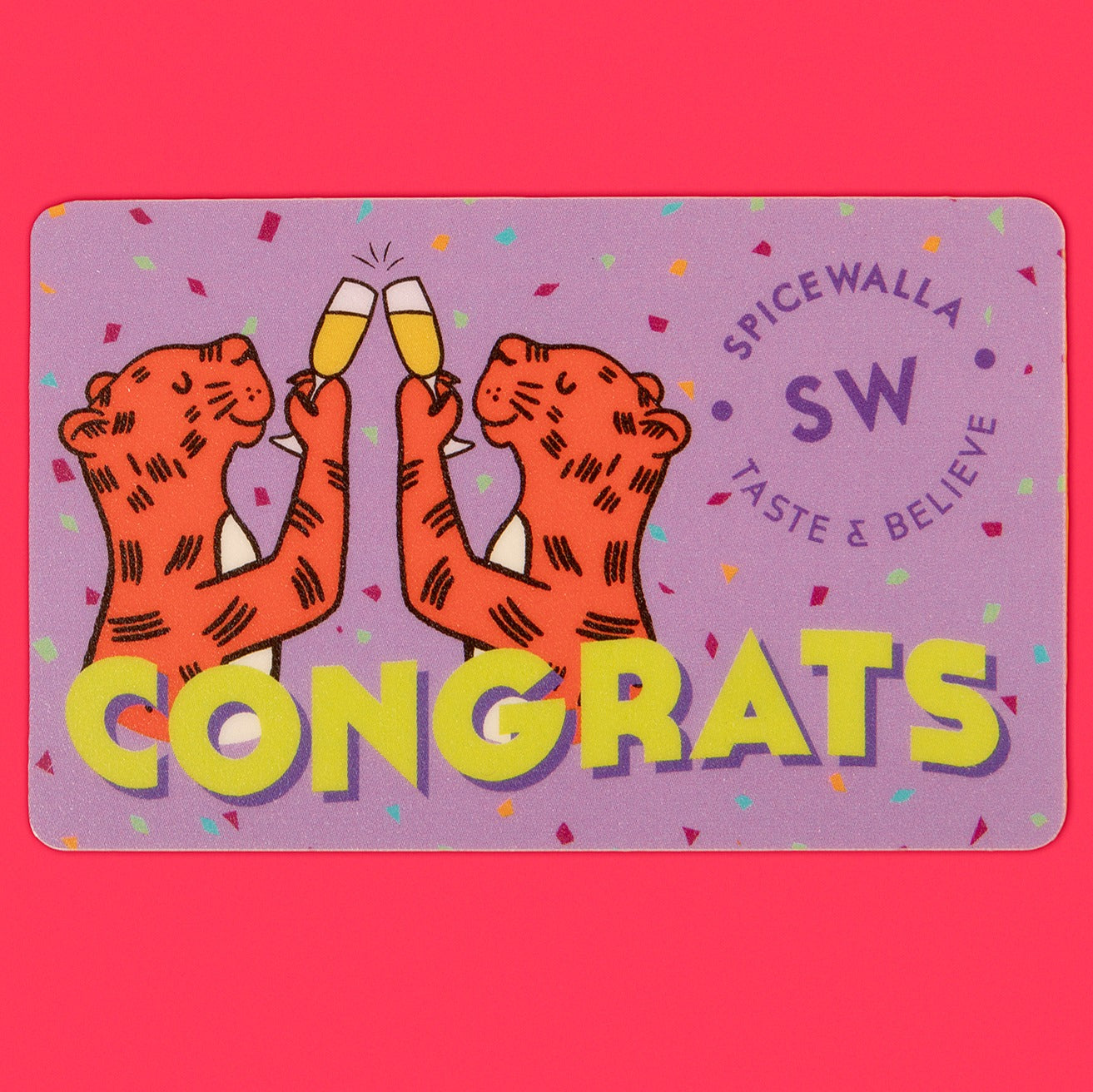 Congrats Gift Card - Physical R7