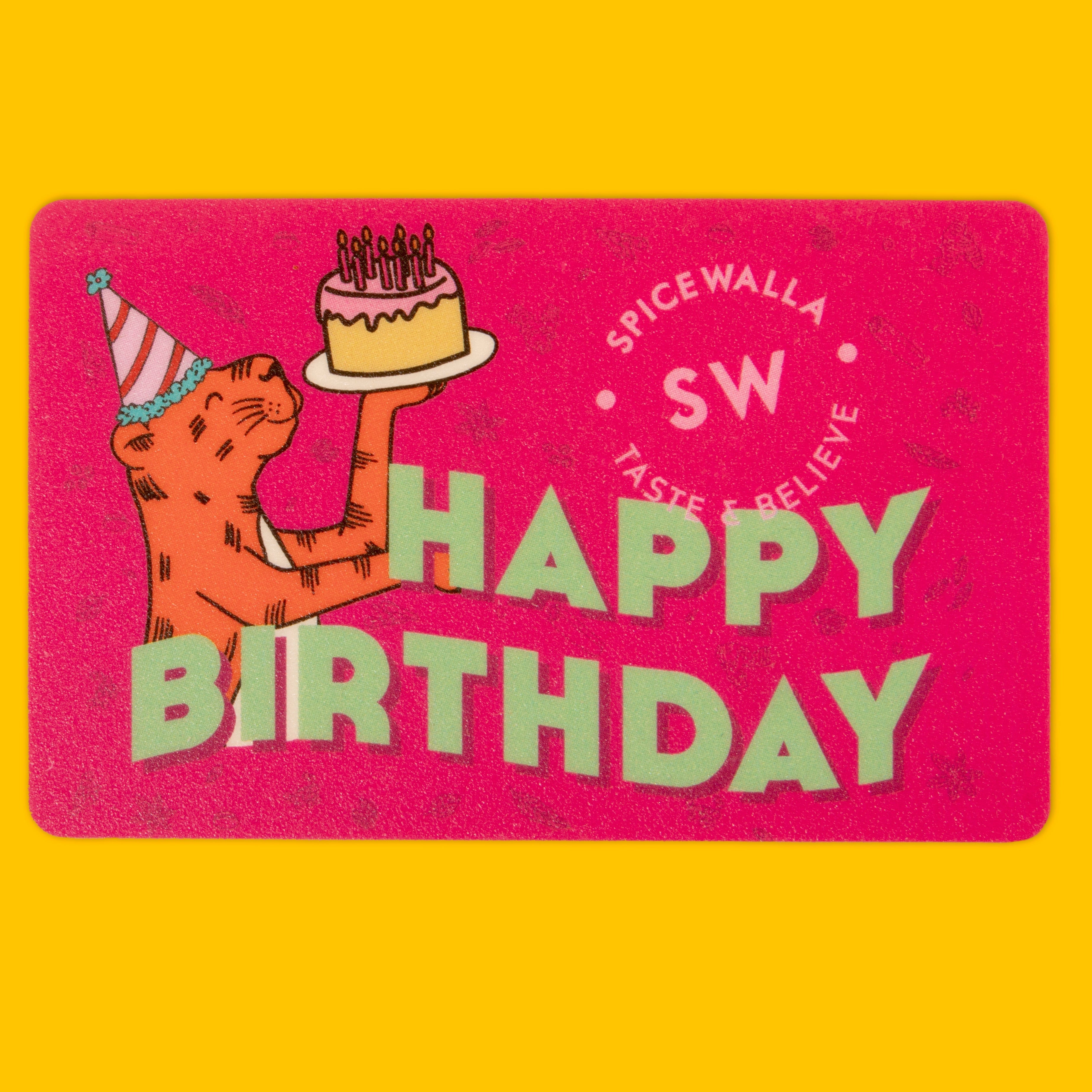 Happy Birthday Gift Card - Physical K2