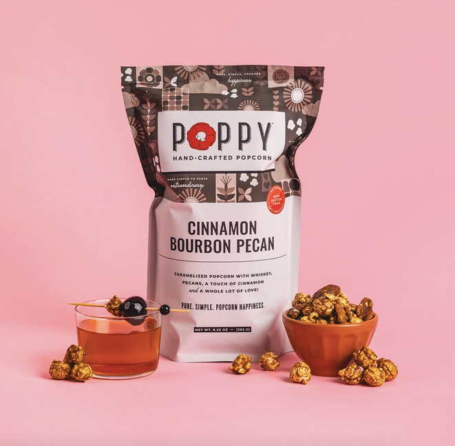 Cinnamon Bourbon Pecan - Poppy Popcorn