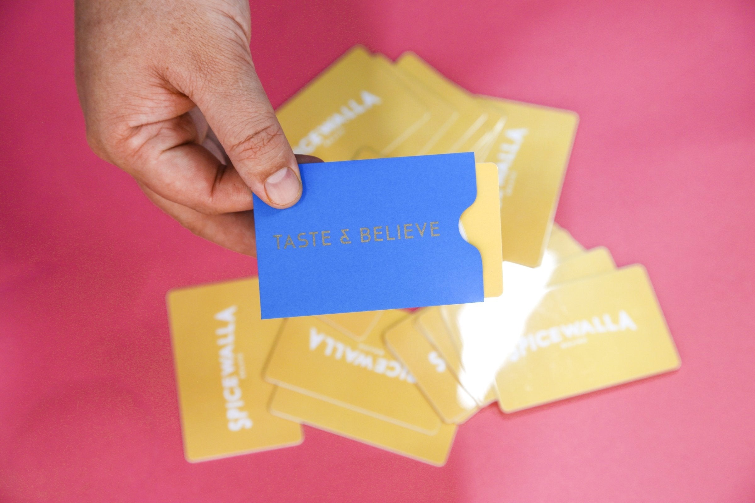 Yellow Spicewalla Gift Card - Physical X1