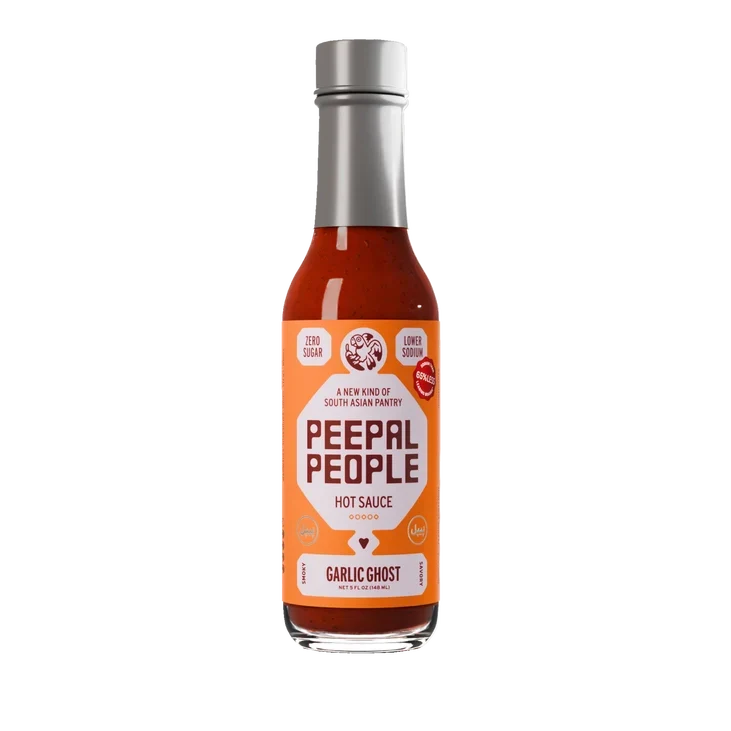 Garlic Ghost Pepper Hot Sauce - Peepal People